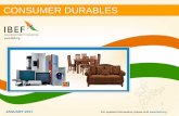 CONSUMER DURABLES - IBEF · 2017-01-23 · JANUARY 2017 For updated information, please visit 7 THE CONSUMER DURABLES MARKET IS SPLIT INTO TWO KEY SEGMENTS CONSUMER DURABLES Consumer