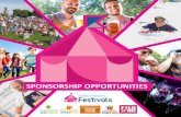 SPONSORSHIP OPPORTUNITIES...Voted Shropshire’s Best Festival in 2017 and 2018 With attendance of 30,000 visitors, enjoy over 200 food and drink exhibitors, a huge live music stage,