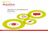 Aptis Candidate Guide - BRITISH SCHOOL CAMPUS · Test structure Aptis consists of ﬁve components: core (grammar and vocabulary), reading, listening, writing and speaking. Clients