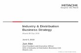 Industry & Distribution Business Strategy · Provide digital solutions by utilizing OT ×IT ×Products as a strength ... m Smart manufacturing t l m AirLinx Maintenance & repair Smart