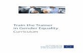 Train the Trainer in Gender Equality - European …...Train the Trainer in Gender Equality Lesson 1.2 The legal and political framework of gender equality Focusing on Europe, broadly