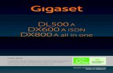Gigaset DX800A all in one/DX600A ISDN/DL500A · Întrerupeţi iluminarea ecranului pe timp de noapte (¢p. 50), folosiţi controlul apelurilor în funcţie de oră (¢p. 51) sau refuzaţi
