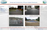 Design and Construction of Porous Asphalt Pavements · Design and Construction of Porous Asphalt Pavements Foothills Trail, South Prairie Albany Remodel, Tumwater ... No. 4 5 max.
