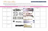 FLORAL RANGE - PASTRY PROpastrypro.com.my/wp-content/uploads/2018/04/Patchwork... · 2018-07-05 · FLORAL RANGE Patchwork Cutters Code Description Dimension (cm) PAT-007 Art Nouveau