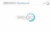 SERENGEO Geothermal · SGems Geo-MS ... Several years of applied mining geostatistics and modeling in the hydrogeology and Oil & Gas fields guarantees an extremely accurate service.