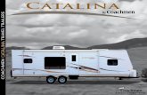 TRAVEL TRAILERS - RVUSA.comlibrary.rvusa.com/brochure/10_Catalina_TT.pdfBranding from some years back, the Catalina covers the world of travel trailers with a starting line-up of VERSATILE