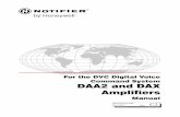 For the DVC Digital Voice Command System DAA2 and DAX ...fpssa.com.ar/sharre/14 DAA2 and DAX Amplifiers Manual 53265.pdf · For the DVC Digital Voice Command System DAA2 and DAX Amplifiers
