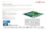 Data Sheet Fujitsu Mainboard D3161-B µATX...Data Sheet Fujitsu Mainboard D3161-B µATX Classic Desktop Series Powered by the Intel® Q75 Express Chipset supporting DDR3 1600 SDRAM