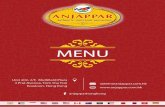 d2jzxcrnybzkkt.cloudfront.net · typical Chettinad cuisine. As time has passed, Aniappar has became synonymous for Chettinad Cuisine globally. Demand has led us to take this experience