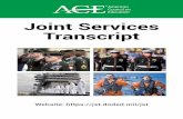 Joint Services TranscriptGeneral Mechanical Systems 3 SH V (10/79)(10/79) (10/89)(1/98) to to to. 3 | American Council on Education JST At a lance MILITARY COURSES l This section presents