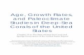 Age, Growth Rates, and Paleoclimate Studies in Deep Sea ... · Age, Growth Rates, and Paleoclimate Studies in Deep‐Sea Corals of the United States Chapter 10 in The State of Deep‐Sea