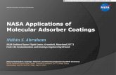 NASA Applications of Molecular Adsorber CoatingsCOLLOIDAL SILICA •Binder (Suspensions of Colloidal Silica in Liquid Phase) •Acts as the glue that holds the coating together and
