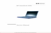 Service Manual - ELHVB · Service Manual. ii HP OmniBook 6000 Notice ... The manual is designed as a self-paced guide that will train you to install, configure, and repair OmniBook