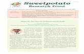 Sweetpotato Reserch News · Sweetpotato ISSN 1341-9730 Research Front Reserch News NARO Kyushu Okinawa Agricultural Research Center (NARO/KARC) No.31, November 2015 Where Are You