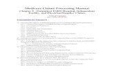 Medicare Claims Processing Manual · Medicare Claims Processing Manual . Chapter 8 - Outpatient ESRD Hospital, Independent Facility, and Physician/Supplier Claims . Table of Contents