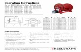 Reelcraft Series 30000 Electric Motor Driven Reels · Series 30000 Electric Motor Driven Reels Page 2 Hot Neutral SINGLE POLE SINGLE-THROW Connection shown gives counterclock-wise