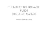 THE MARKET FOR LOANABLE FUNDS - GitHub PagesThe market for loanable funds (5) •Combining the previous diagram to what we have learnt so far in macroeconomics, we can see that: -