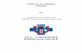 I.E.C. UNIVERSITY BADDI (SOLAN) H.P. · 2016-07-12 · 1 Study & Evaluation Scheme Of Bachelor of Law (LLB) 3 year [Effective from Academic Session 2014 - 2015] I.E.C. UNIVERSITY