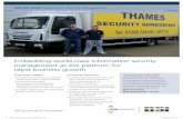ISO/IEC 27001 Information Security Management...Case Study Thames Security Shredding (TSS) Ltd “Certifi cation to ISO/IEC 27001 with BSI provides a compelling demonstration of our