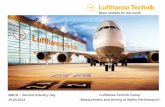 Lufthansa Technik Group â€œMeasurement and driving of Safety ... Lufthansa Cargo â€“ One of the world's