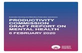 Australian Nursing and Midwifery Federation submission … · 2020-02-19 · Australian Nursing and Midwifery Federation / Productivity Commission Draft Report on Mental Health 6