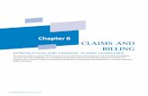 Chapter 6- Claims and Billing · 2018-03-16 · 94|CHAPTER 6 CLAIMS AND BILLING APPENDIX A Chapter 6 CLAIMS AND BILLING INTRODUCTION AND GENERAL CLAIMS GUIDELINES We need your help