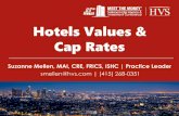 Hotels Values & Cap Rates...8.0% 10.0% 1Q07 3Q07 1Q08 3Q08 1Q09 3Q09 1Q10 3Q10 1Q11 3Q11 1Q12 3Q12 1Q13 3Q13 1Q14 3Q14 1Q15 3Q15 1Q16 3Q16 1Q17 3Q17 1Q18 Full-Service Lodging Luxury