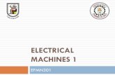 ELECTRICAL MACHINES 1...Course ILOs 1. Describe the construction of the transformers. 2. Explain the theory of operation of the transformers. 3. Calculate the parameters of the transformers