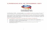 CARDIOALEX.19 TRAINING SETcardio-alex.com/.../uploads/2019/06/training_set_01.pdf · 2019-06-16 · 1 CARDIOALEX.19 TRAINING SET CardioAlex 2019 - Training Set is accredited by the