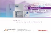 Heratherm Microbiological Incubators Catalog [Europe, EN] · additional oven. Making best use of valuable space in your lab, Heratherm microbiological incubators are designed with