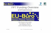 FP7 Funding Overview15.02.2008 MPQ – FP7 Funding Overview & Experiences 1 FP7 Funding Overview andExperiences Julia Epp and Verena Maier Tel. 32905 217 oder 301 julia.epp@mpq.mpg.de