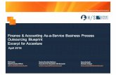 Finance & Accounting As-a-Service Business Process Outsourcing Blueprint Excerpt … · 2016-05-03 · The Services Research Company Finance & Accounting As-a-Service Business Process
