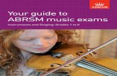 Your guide to ABRSM music exams · ABRSM supports wholeheartedly. John Holmes Chief Examiner Introduction This guide is for anyone involved with ABRSM’s graded music exams – especially