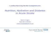 Nutrition, Hydration and Diabetes in Acute Stroke 2019-09-23آ  Malnutrition and Stroke â€¢ Prevalence