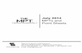 July 2014 MPTs and Point SheetsPreface The Multistate Performance Test (MPT) is developed by the National Conference of Bar Examiners (NCBE). This publication includes the items and