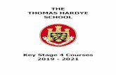 THE THOMAS HARDYE SCHOOL Booklet 2019.pdfIn the Thomas Hardye School the subjects taken by the vast majority of students already cover the English Baccalaureate, and we would emphasise