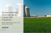 Nuclear worldwide: Where we stand 3 years after Fukushima · Nuclear worldwide - where we stand 3 years after Fukushima.pptx 6 Although the installed base of operating reactors has