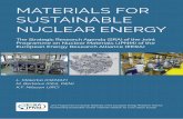 MATERIALS FOR SUSTAINABLE NUCLEAR ENERGY for Sustainable NuclearEnergy - SRA of...MATERIALS FOR SUSTAINABLE NUCLEAR ENERGY The Strategic Research Agenda (SRA) of the Joint Programme