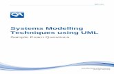 Systems Modelling Techniques using UML...System Modelling Techniques using UML SMTU-1 v8.1 travel provider and booking code information by email to the purchaser and remitting the