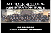 2019-2020 Enid Public Schools - Amazon S3...PHYSICAL EDUCATION INTRAMURAL ATHLETICS – (Two Semesters) Content: Site level interscholastic introduction and exploration of competitive