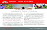 Learning Through the Garden · Fact Sheet FS1211 Learning Through the Garden School gardens are a wonderful and exciting way to make almost any classroom curriculum come alive and