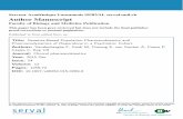 Serveur Academique Lausannois SERVAL serval.unil.ch´ Author …BIB_594496D78157... · 2018-03-29 · 1 Genetics-based population pharmacokinetics and pharmacodynamics of risperidone