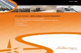 PANORAMA WELDING ELECTRODES - westbrook weldingPANORAMA WELDING ELECTRODES • Full range of covered electrodes (MMA) ... AWS A5.5 ISO 18275-A ISO 3580-A ISO 2560-A BASIC HIGH STRENGTH