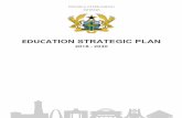 EDUCATION STRATEGIC PLAN · 1.9 Tertiary 10 1.10 Wider policy context 10 2 Policy framework of the ESP 13 2.1 ESP development process 13 2.2 Development of the ESP 13 2.3 Reform agenda