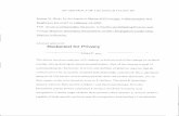 AN ABSTRACT OF THE DISSERTATION OF Joshua M. Hicks for … · 2018-05-11 · AN ABSTRACT OF THE DISSERTATION OF Joshua M. Hicks for the degree of Doctor of Philosophy in Biochemistry