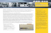 ASD-640 - Kidde Sheets/KFS_AI... · 2013-03-22 · Bigger and Better—Exceptional aspirated smoke detection system designed to protect from medium to large applications. AIR-Intelligence