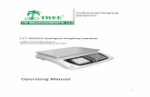 Operating Manual - HogentoglerOperating manual 14 3.3 Assembling your weighing machine The weighing machine is delivered in partly dismantled condition. Assemble the individual components