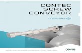 | GB | CONTEC SCREW CONVEYOR · CO TUBE CONVEYOR The CO tube conveyor is designed for horizontal or inclined conveying of free flowing bulk products such as grains, fertilizer, flour,