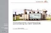 Transformer monitoring according to IEC 60354 according to 60354 -GB-.pdf · Transformer Monitoring according to IEC 60354 Basic Information and Implementation Possibilities High