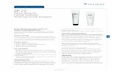 NU SKIN PRODUCT INFORMATION PAGE AP-24 · Whitening Fluoride Toothpaste System Positioning Statement The AP-24® Oral Care System is a revolutionary, scientifically advanced line
